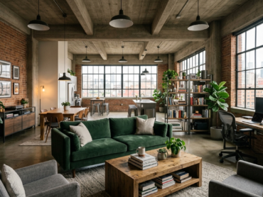 Funkcjonalne wnętrze loftowe – jak dobrać meble, które realnie poprawiają komfort życia?
